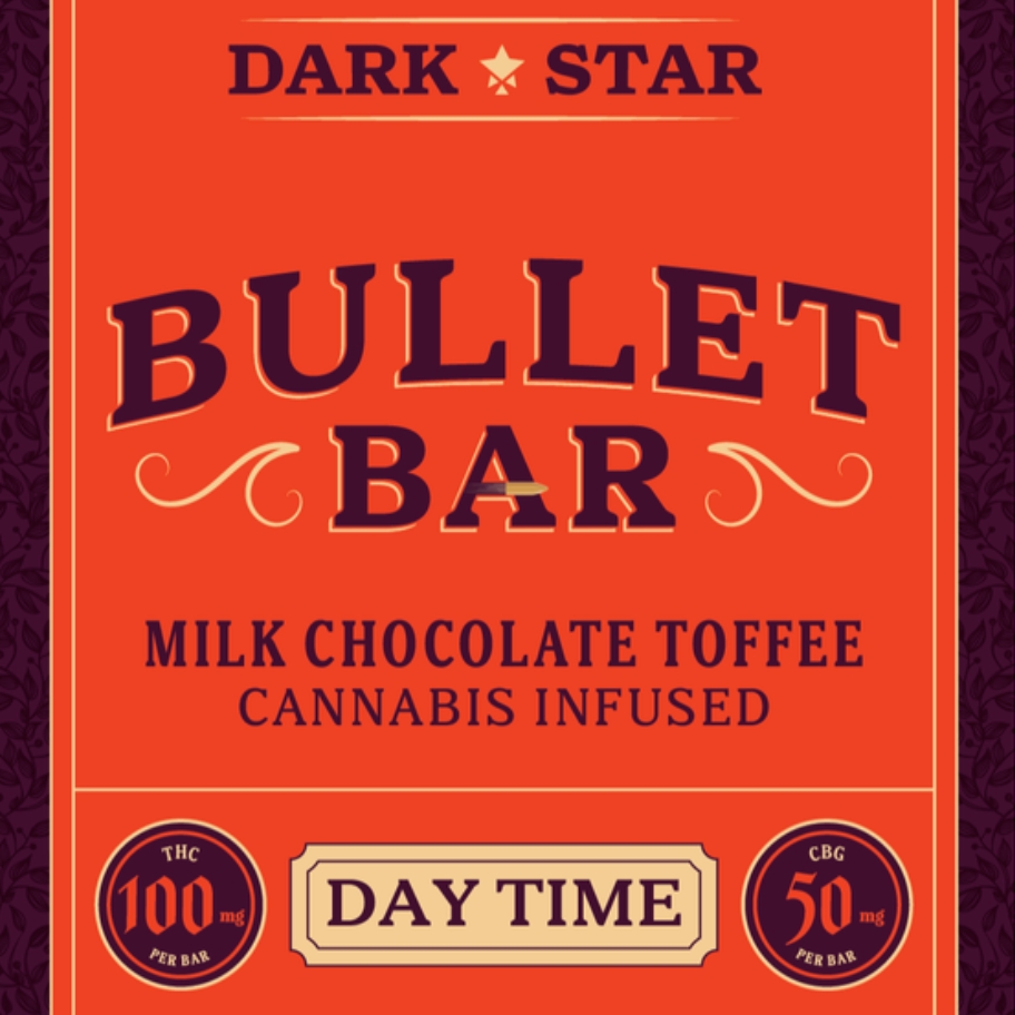 Dark Star | Bullet Bar | Day Time | Milk Chocolate Toffee