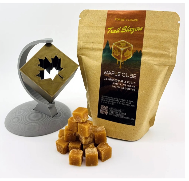 Trail Blazers - Infused Maple Cube   - 5mg 18 Count