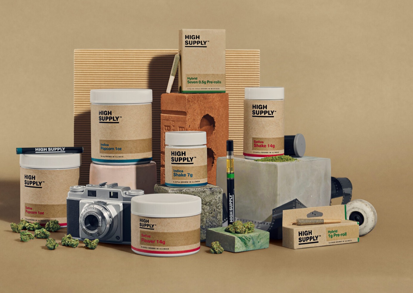 HIGH SUPPLY | PRE-ROLL | 1G | PINK CERTZ