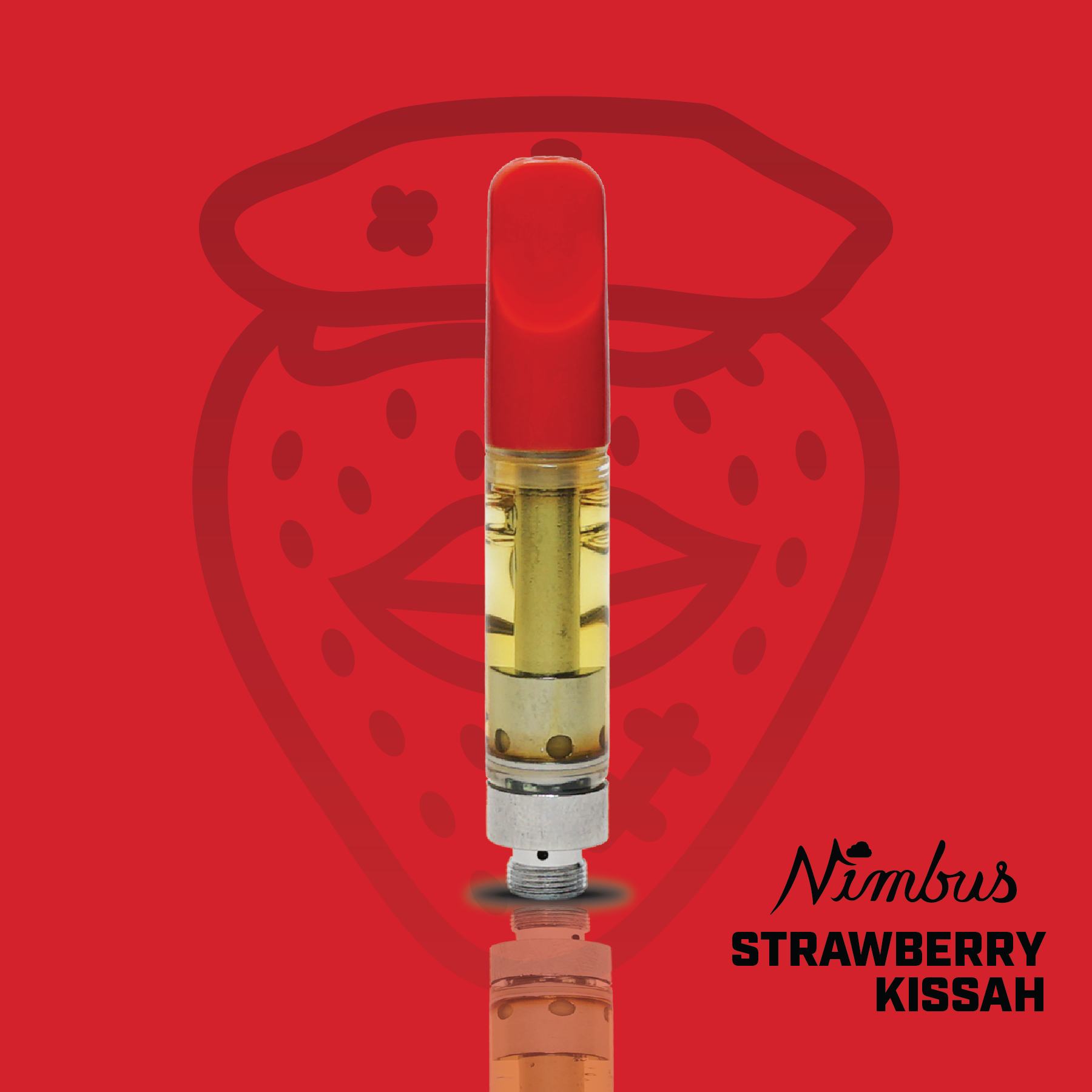 Strawberry Kissah Vape Cartridge | 1g