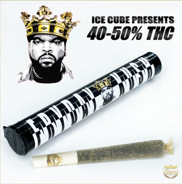 Caviar Gold | Fryday Kush | 1.5g Infused Glass Tip Preroll