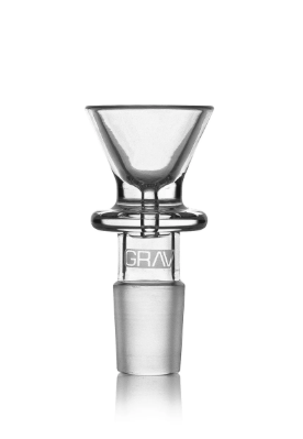 19mm Clear Male bowl