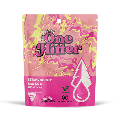 True North - One Hitter | Strawberry Banana | 200mg Single