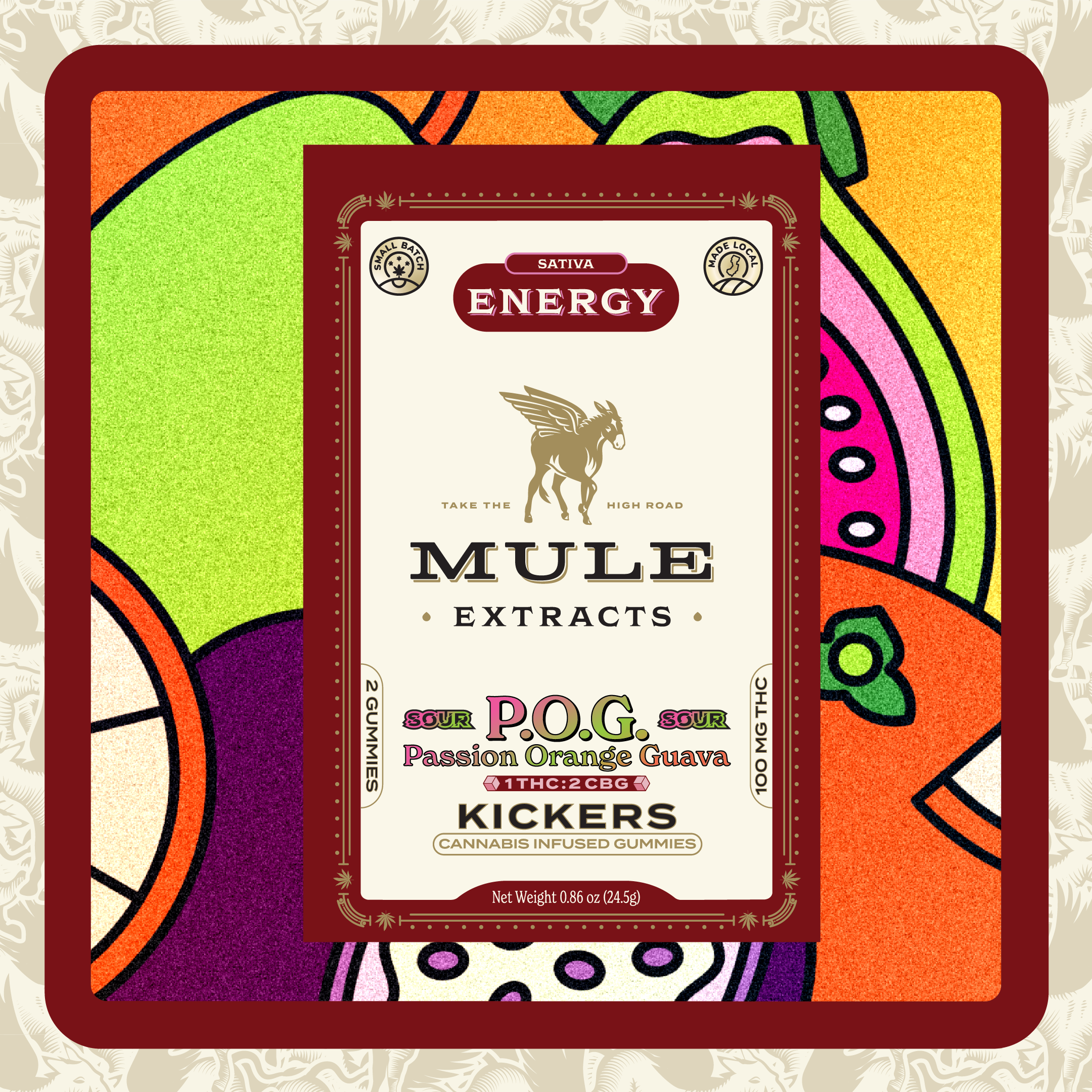 Mule Extracts | Edible | POG | 100mg