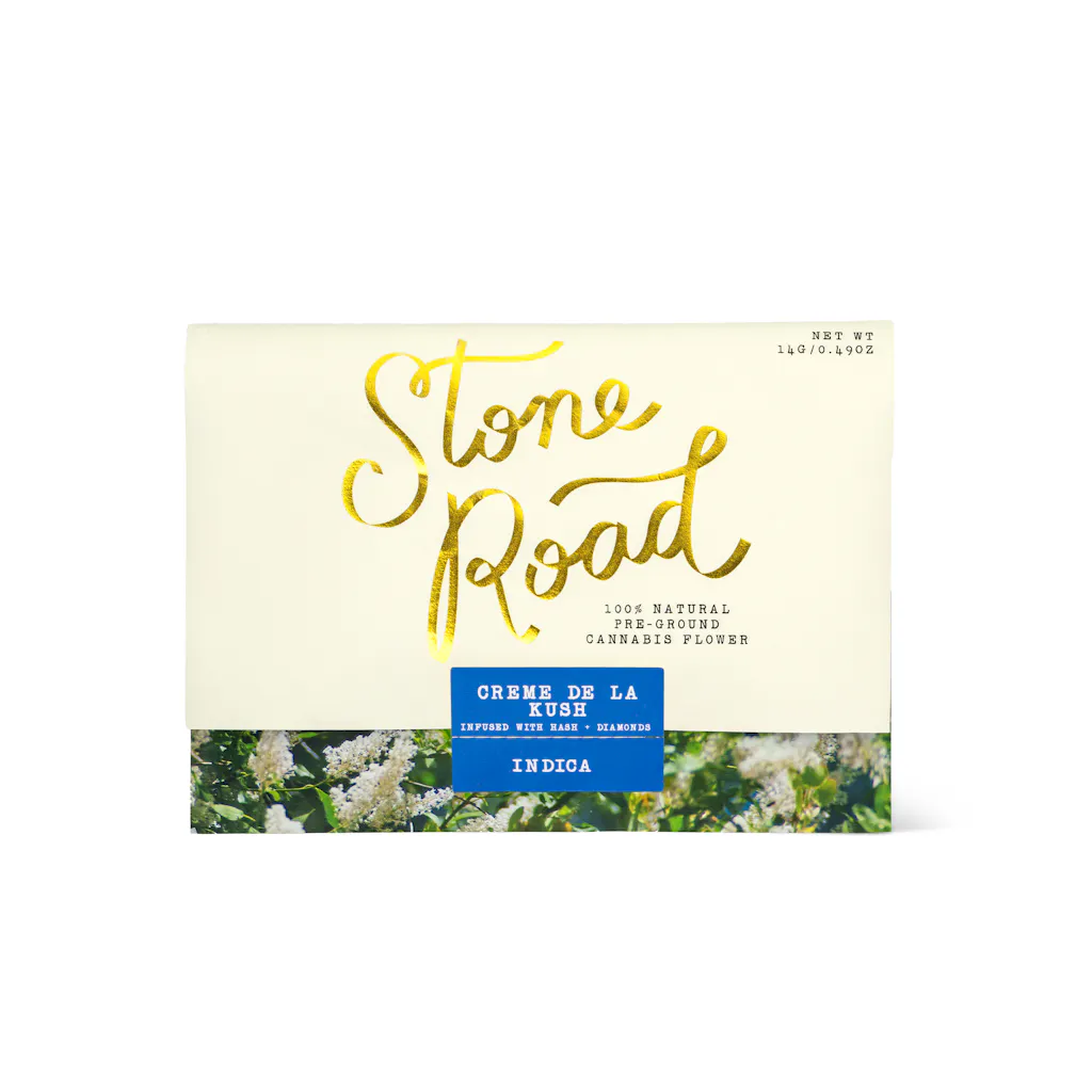 Stone Road - Creme De La Kush Infused Pre-Ground Flower - 14g