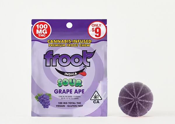 FROOT | Sour Grape | Gummy | 100mg