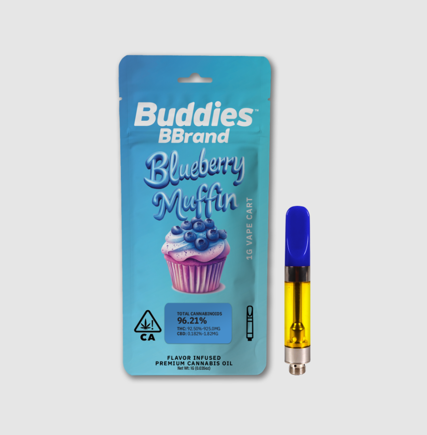 Distillate Vape Blueberry Muffin