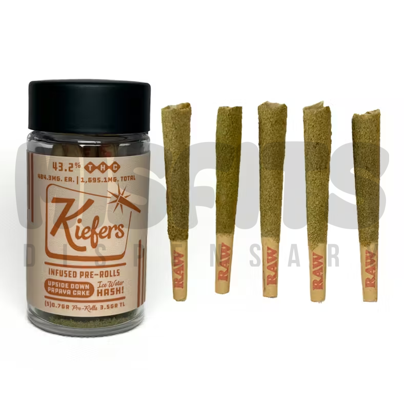 Kiefers | Papaya Upside Down Cake | Infused Pre-Rolls 5pk | 3.5g