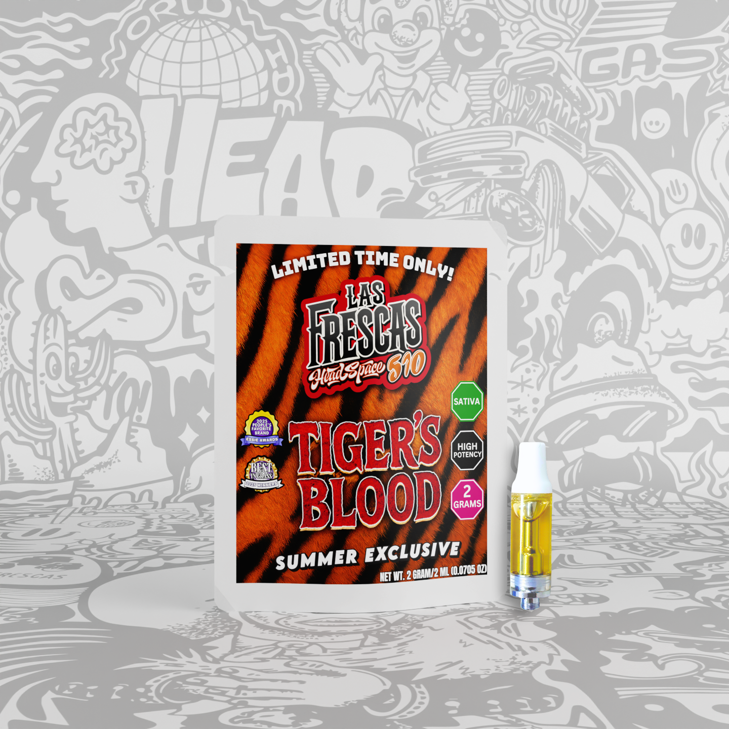 Tiger's Blood Cartridge