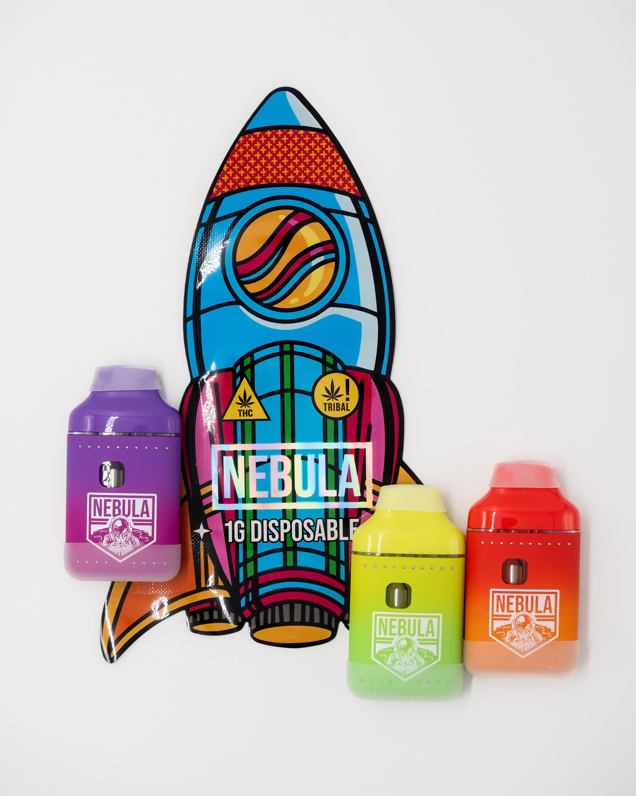 Nebula Disposable Vape - Blueberry Blast Off (Sativa)