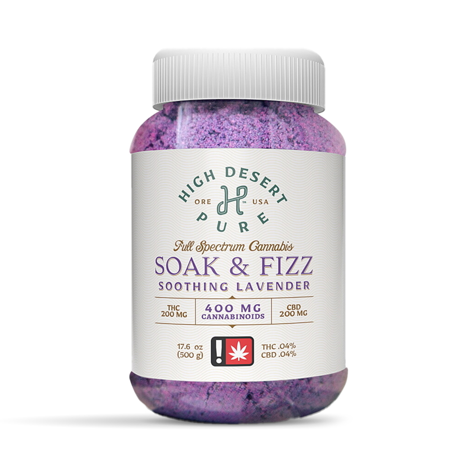 1:1 Soak & Fizz Lavender