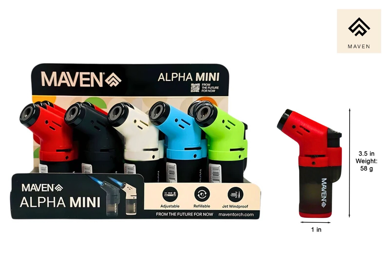 Maven | Alpha Mini Torch Lighter product photo