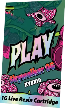 PLAY - 1G Live Resin Vape - Skywalker OG