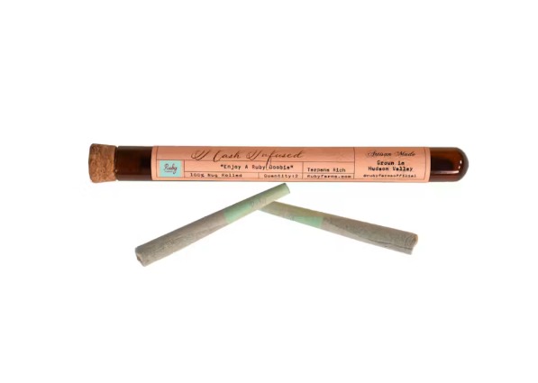 Ruby Farms - Doobies - Biscotti Jealousy Hash Infused 2pk Preroll - 1g