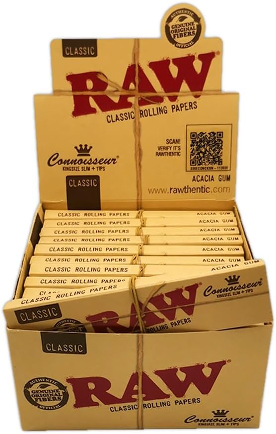 Connoisseur King Size Papers + Tips | Raw - Regular