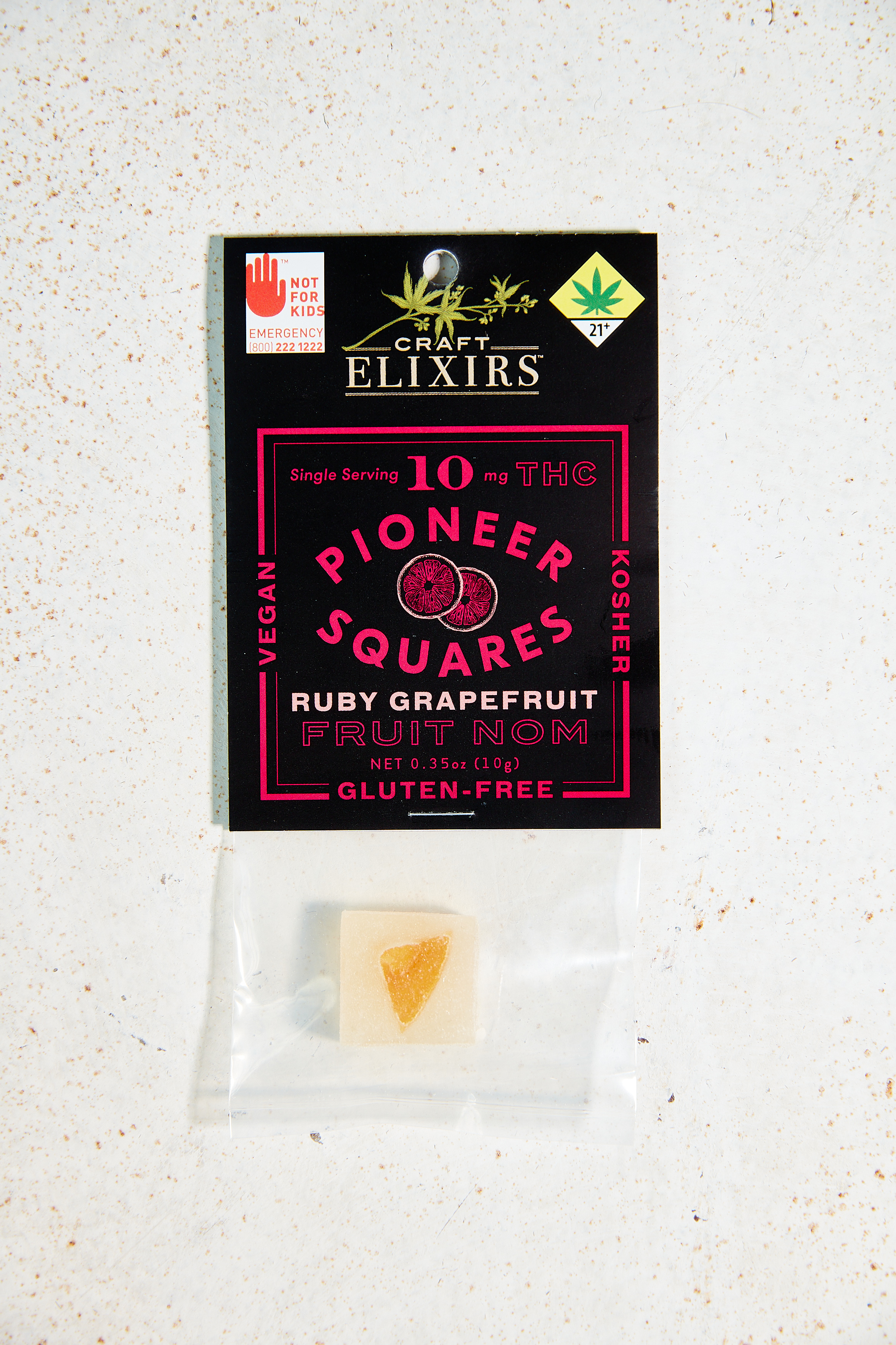 Ruby Grapefruit [DOH] Single Fruit Nom - by Pioneer Squares