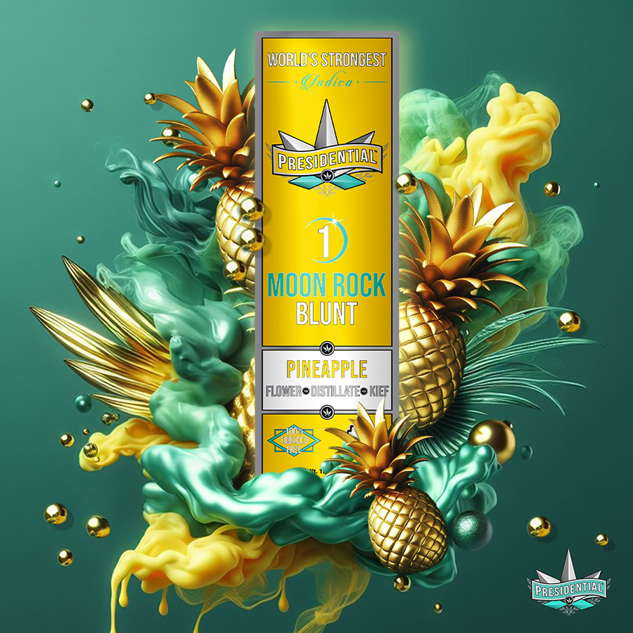 Presidential Moon Rock Blunt | Pineapple