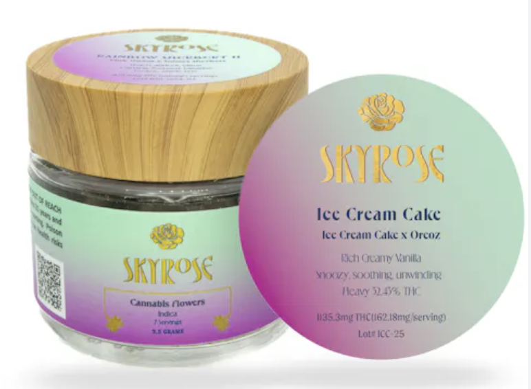 Skyrose - Flower - Ice Cream Cake - 3.5g