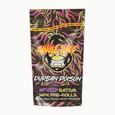 Jungle Juice - Durban Poison (S) - 14 x Infused Prerolls