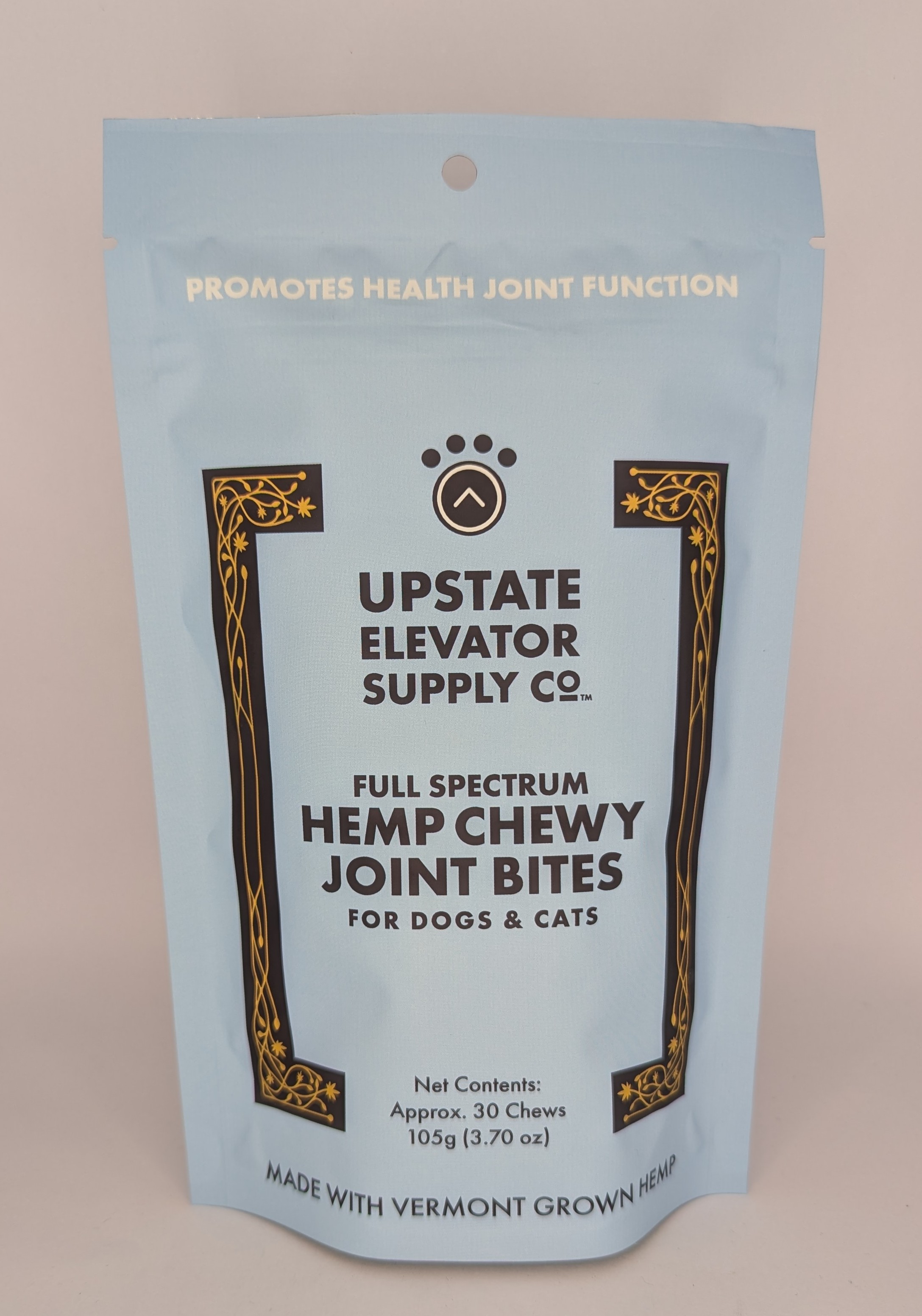 Upstate Elevator Hemp Chewy Joint CBD Treats Dogs + Cats