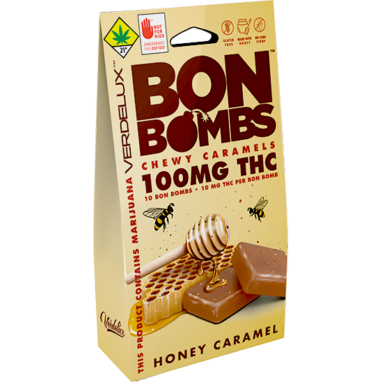 Honey Caramel Edibles Verdelux
