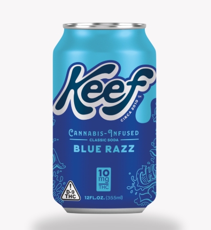 Soda - BLUE RAZZ - 10mg THC