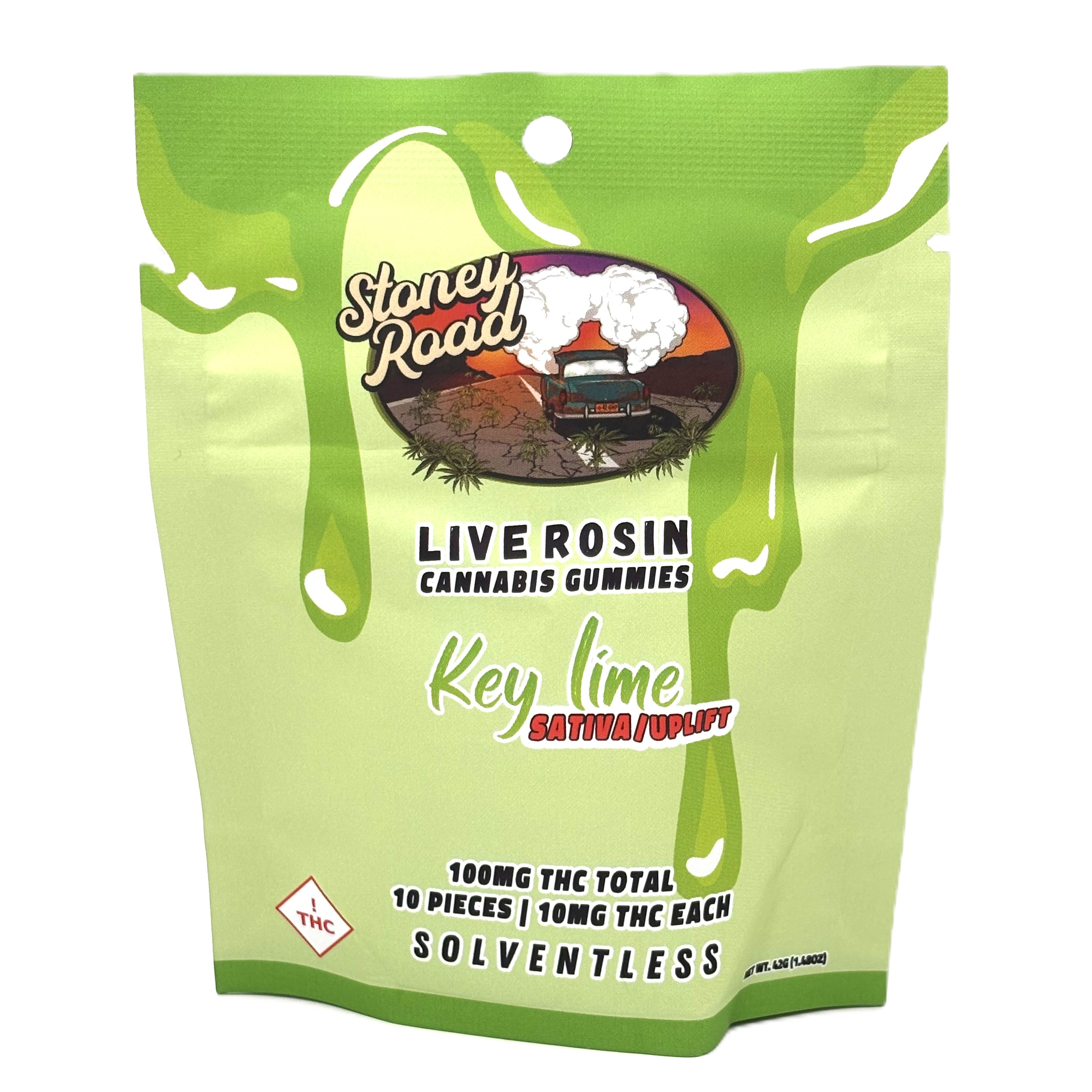 Key Lime Rosin Gummies | 100mg