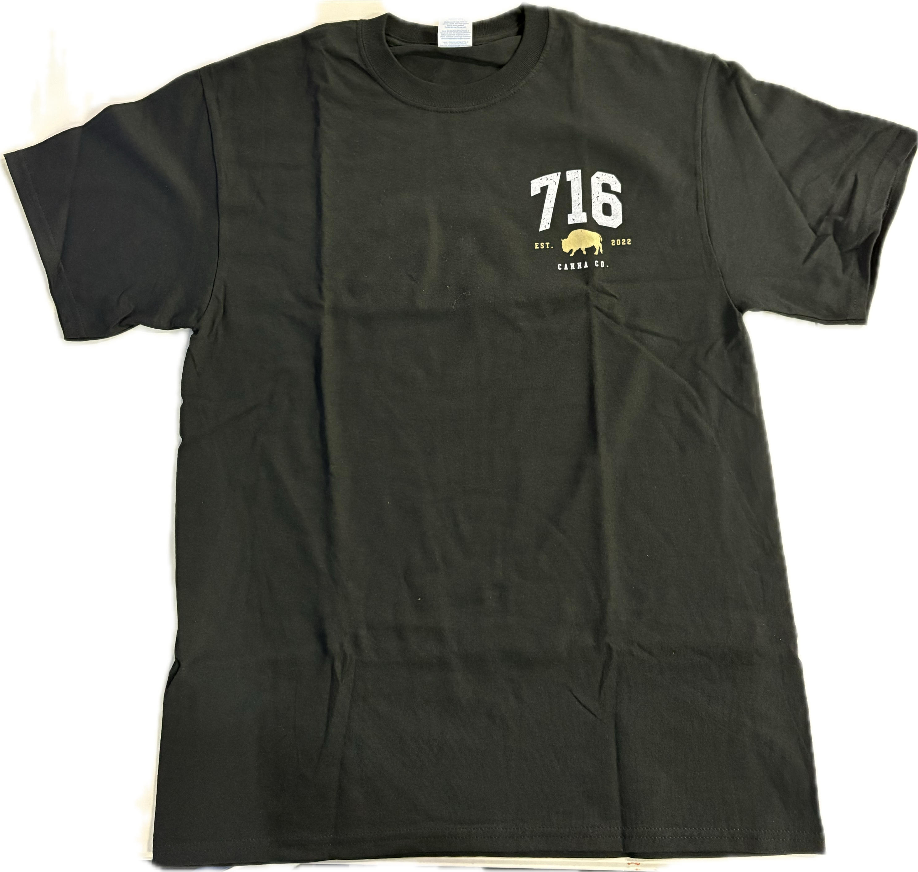 716 Canna Black T Shirt