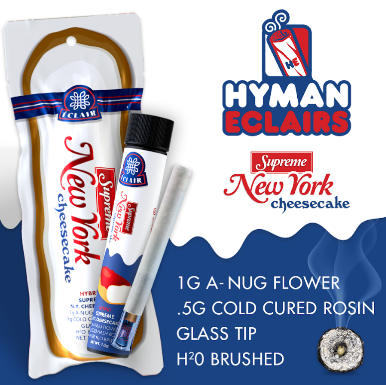 Hyman Eclairs Infused Handcraft - New York Cheesecake