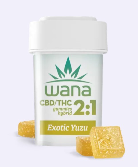 Wana | 100mg | 2:1 | Exotic Yuzu | 10pk
