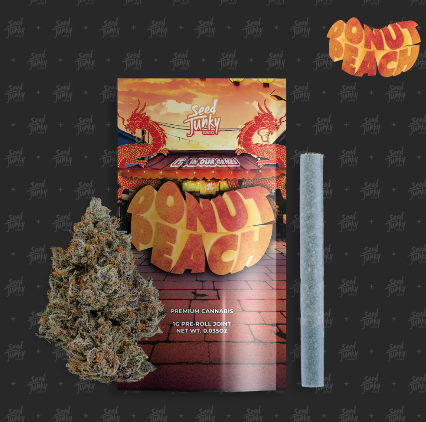 Donut Peach Pre-Roll