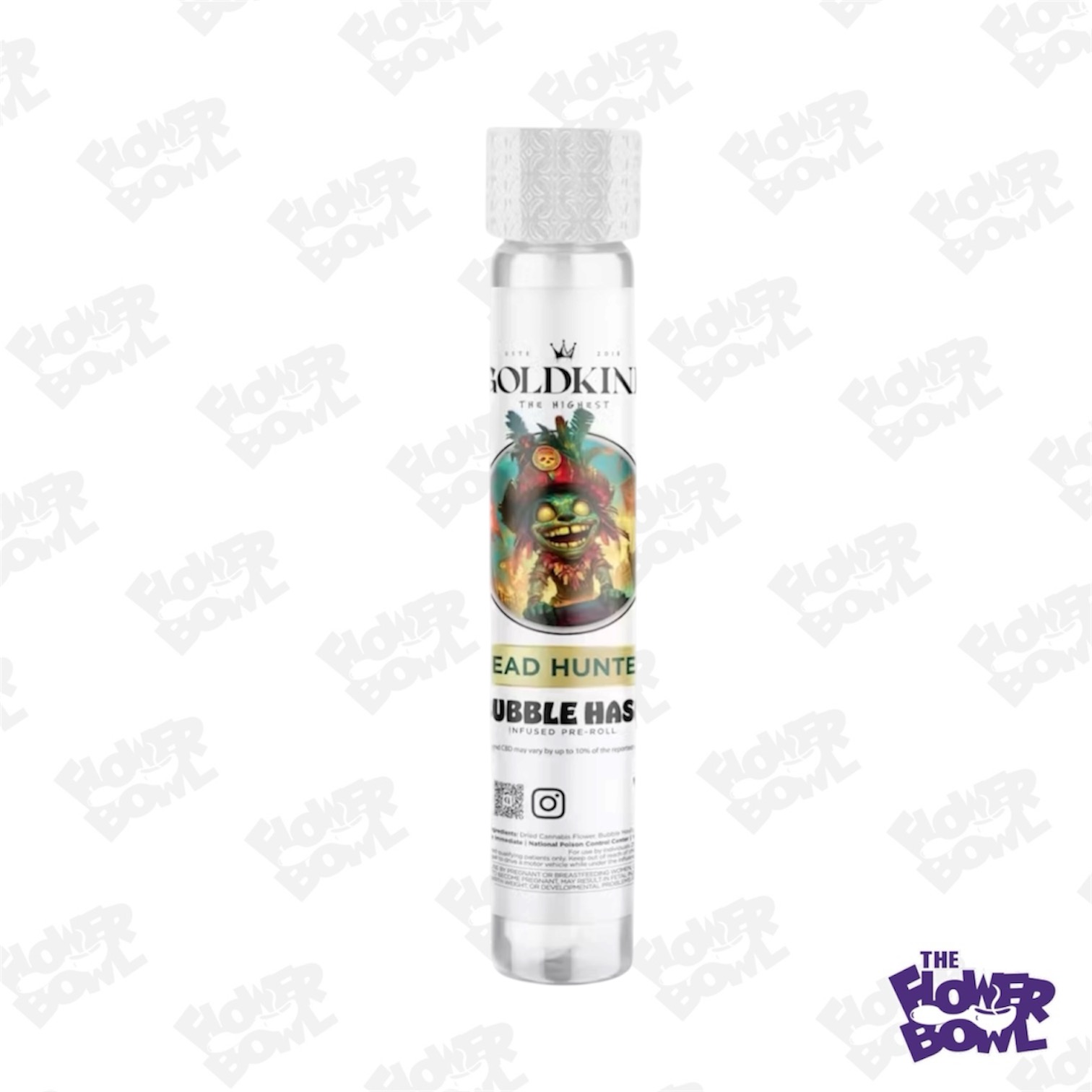 Goldkine: Head Hunter 1G Bubble Hash Infused Preroll