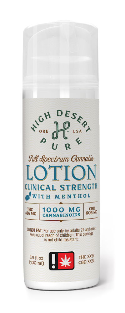 Lotion | Menthol | 1:1:1 THC:CBD:CBG | 2430mg | 3.5fl oz