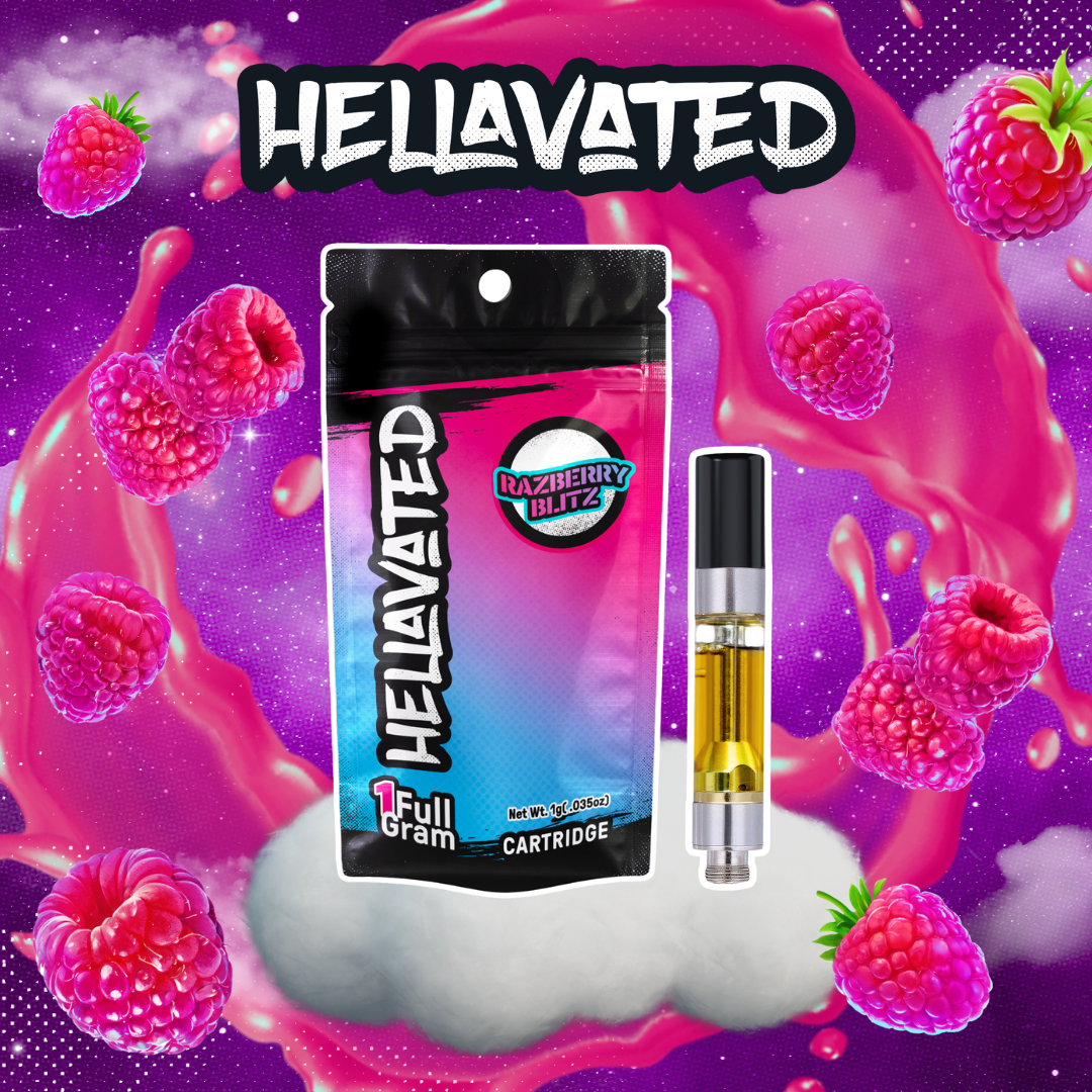 Razberry Blitz Distillate Cartridge | 1g product photo