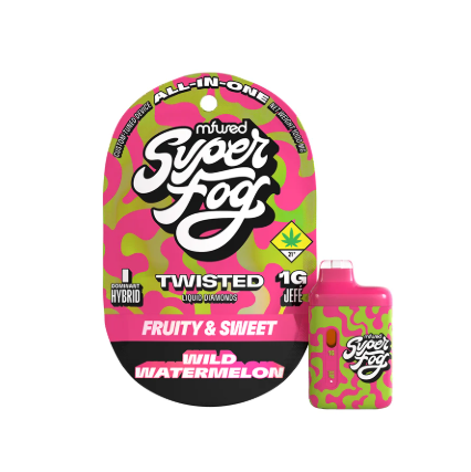 MFUSED SUPERFOG Twisted Disp 1000mg: Wild Watermelon