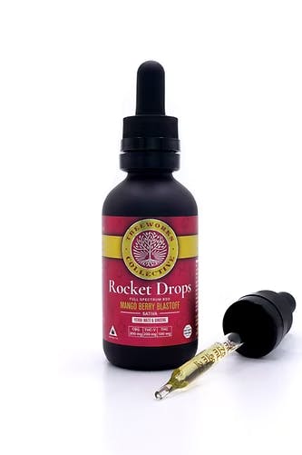 Tree Works | Rocket Drops - Tincture 25ml (100mg THC | 200mg THC-V | 300mg CBG)