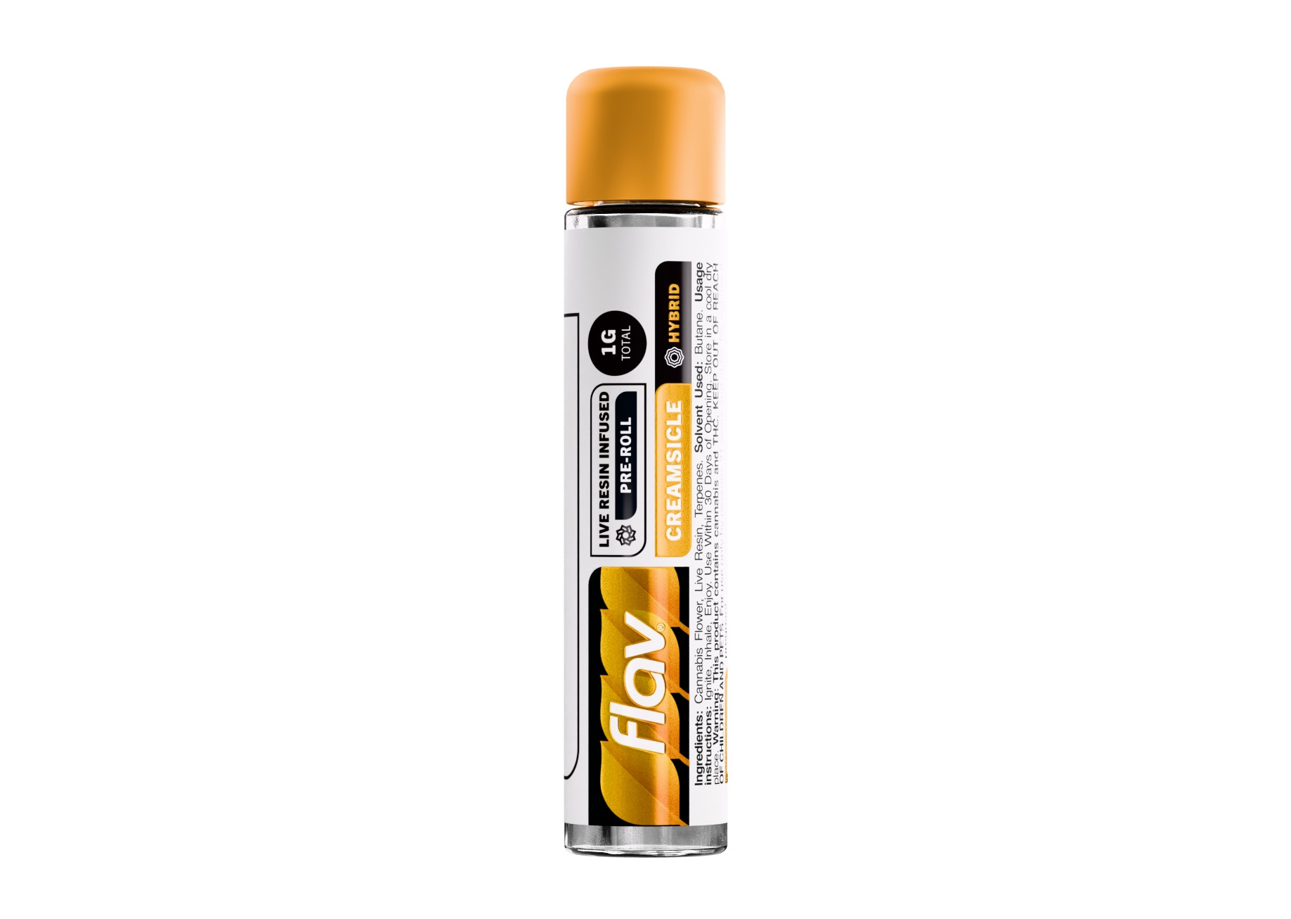 Creamsicle | Live Resin Infused Pre-Roll | 1g