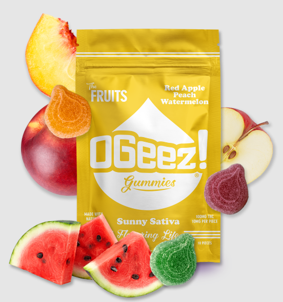OGeez - The Fruits Sunny Sativa - 100 MG