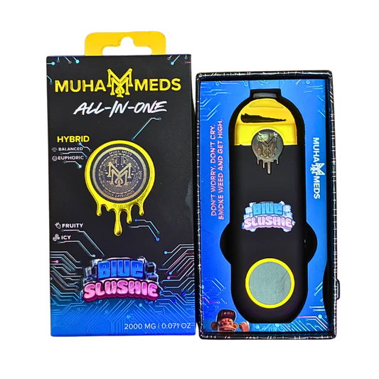 Muha Meds - AIO Vape Cart - 2g - Blue Slushie