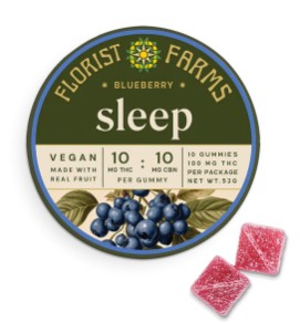 Florist Farms Blueberry Gummies