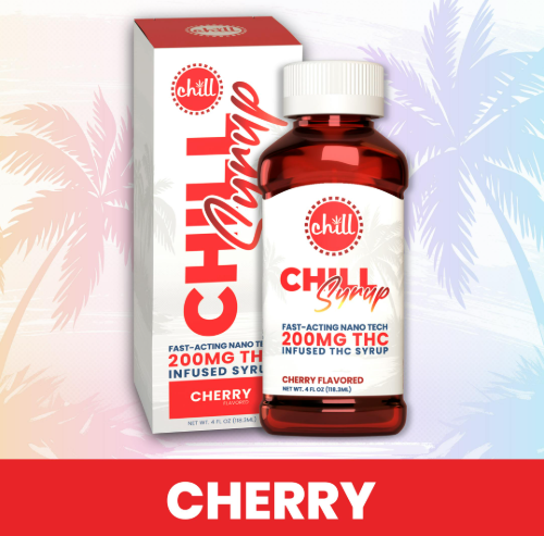 Chill Medicated - Cherry Syrup - 200mg