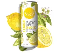 (30544) WYLD 50mg CBD Lemon Sparkling Water