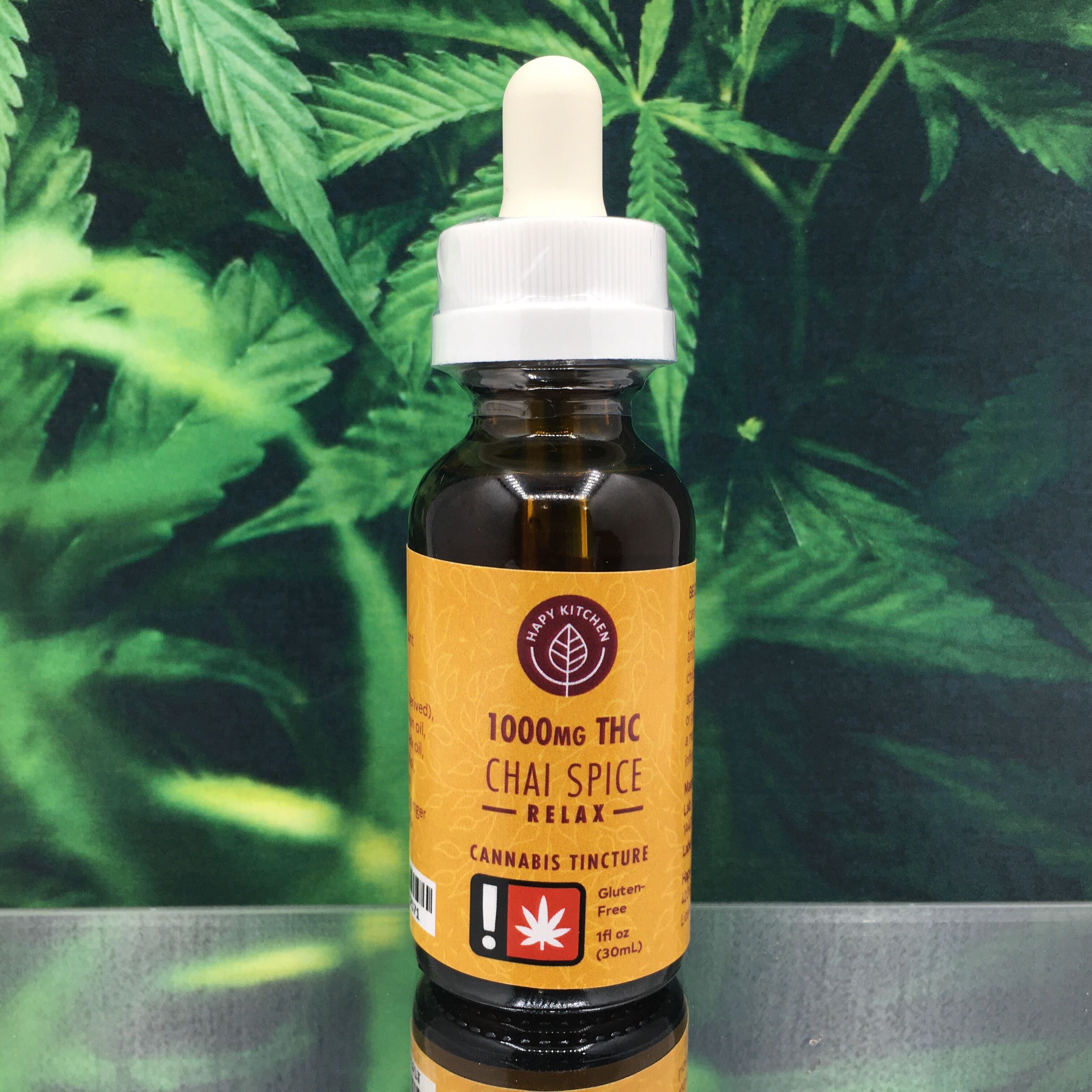 Flavored Tincture | Relax Chai Spice | 1000mg
