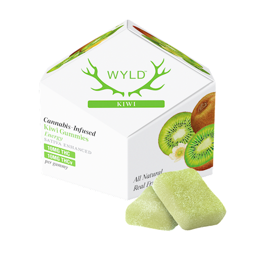 Wyld: Kiwi 1:1 (S) - (THC:THCv) 10pk/200mg