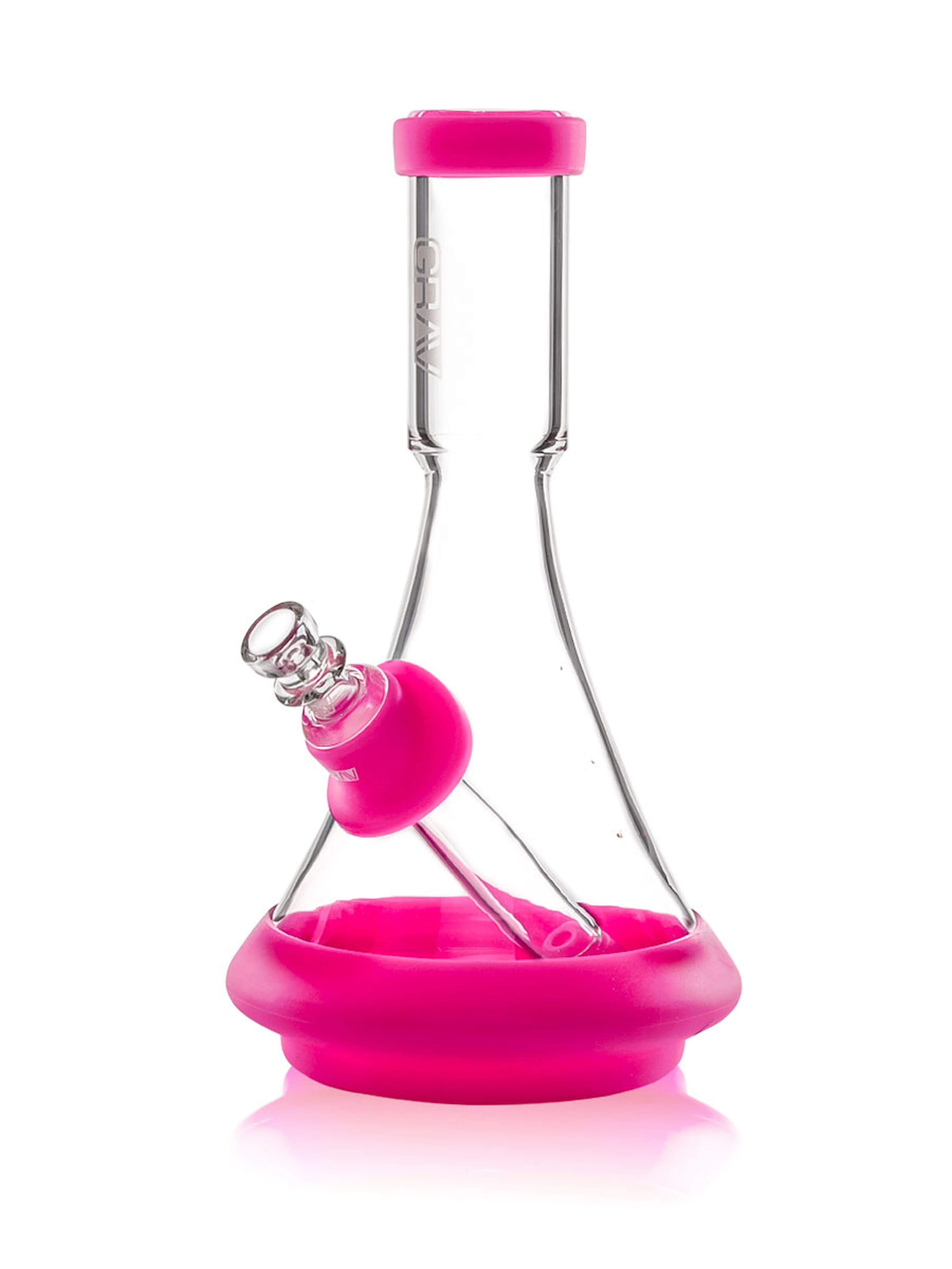 Toxic Pink Silicone Deco Beaker