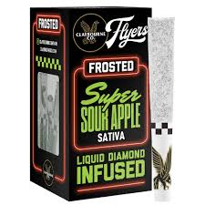 Frosted Infused Super Sour Apple 5pk