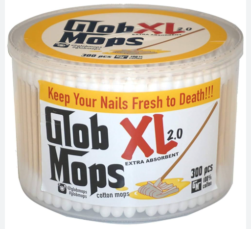 Glob Mops XL 2.0 Dual Tip Cotton Swabs - 300ct