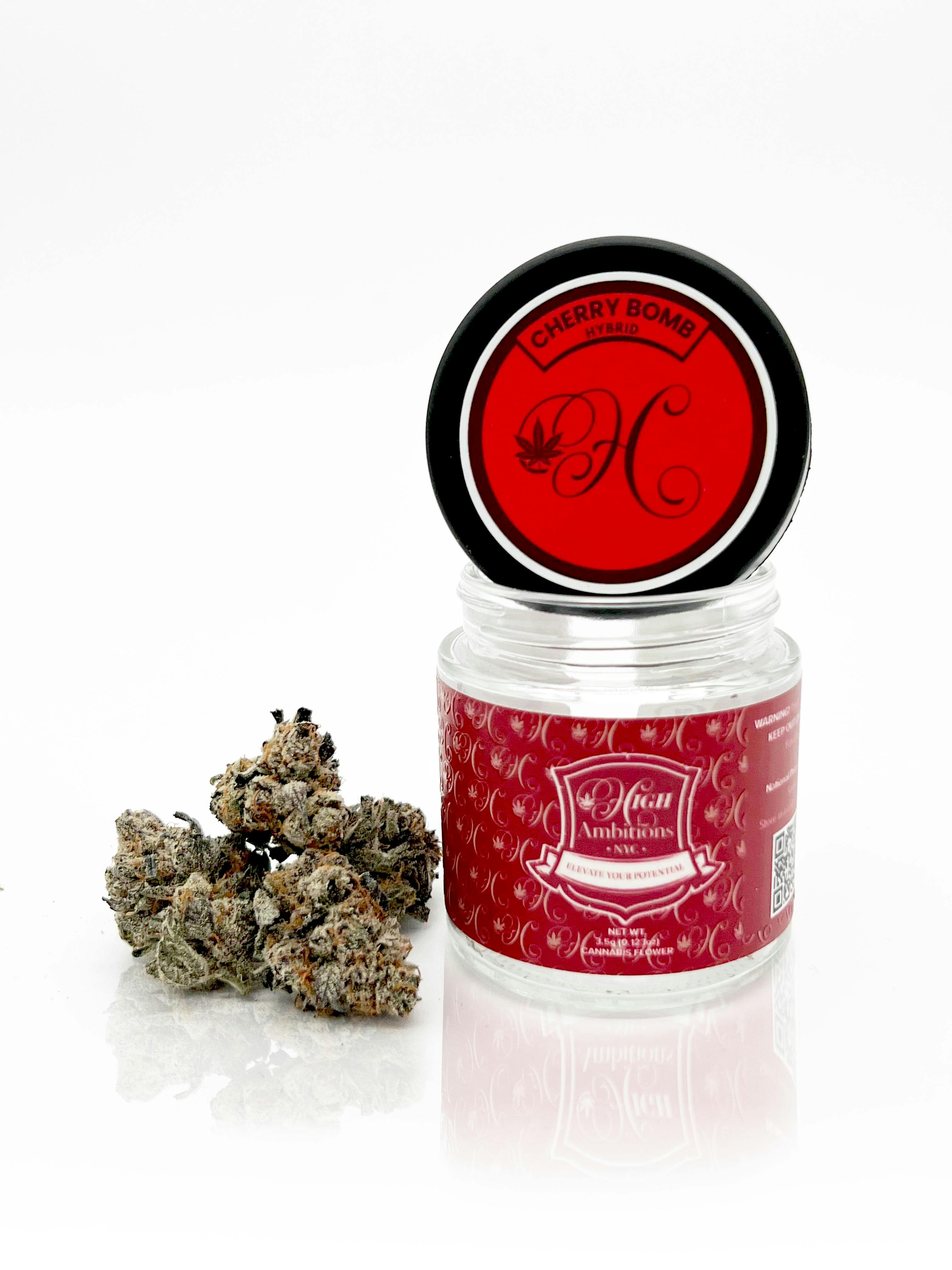 High Ambitions | Cherry Bomb | Flower Jar | 3.5g by High Ambitions  - flower cannabis product