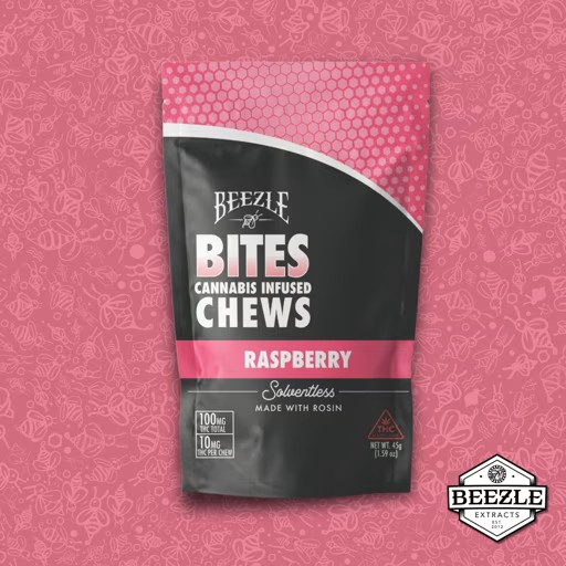 10mg Raspberry Rosin Chews - 100mg