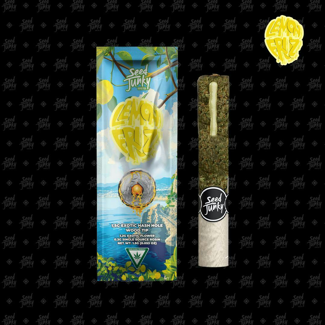 Seed Junky | Lemon Fruz | 1.5g Hash Hole Donut
